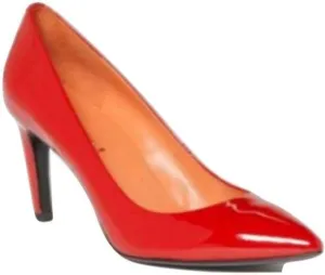 Via Spiga Womens Harrietta Red Patent Leather Pumps