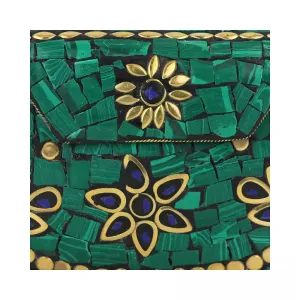 Vintage-inspired Gemstone clutch