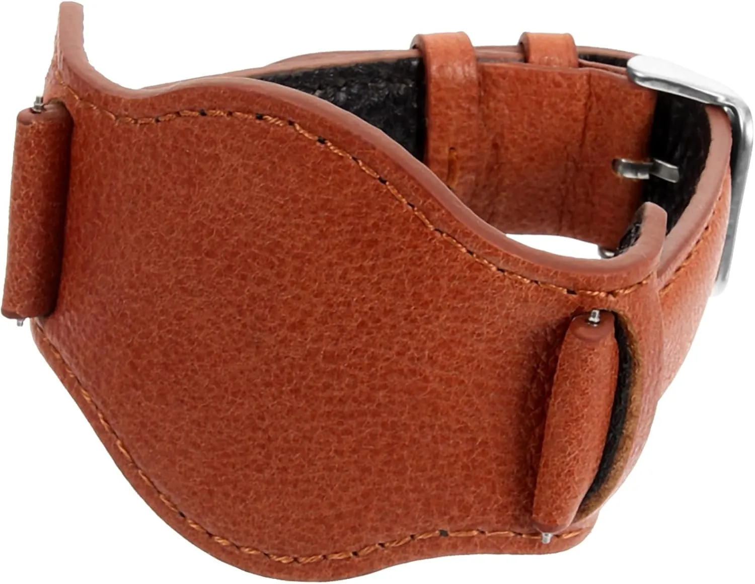 Watch Band for Men Soft Skin Strap with Buckle Classic and Breathable Design for Daily Wear and Special Occasions