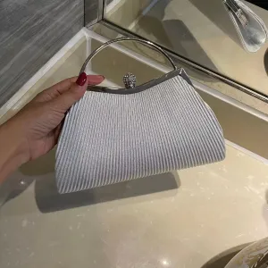 Wedding Clutch Purse For Women Bridesmaid Bag Classy Evening Handbag For Women Cocktail Party Purse Detachable Strap