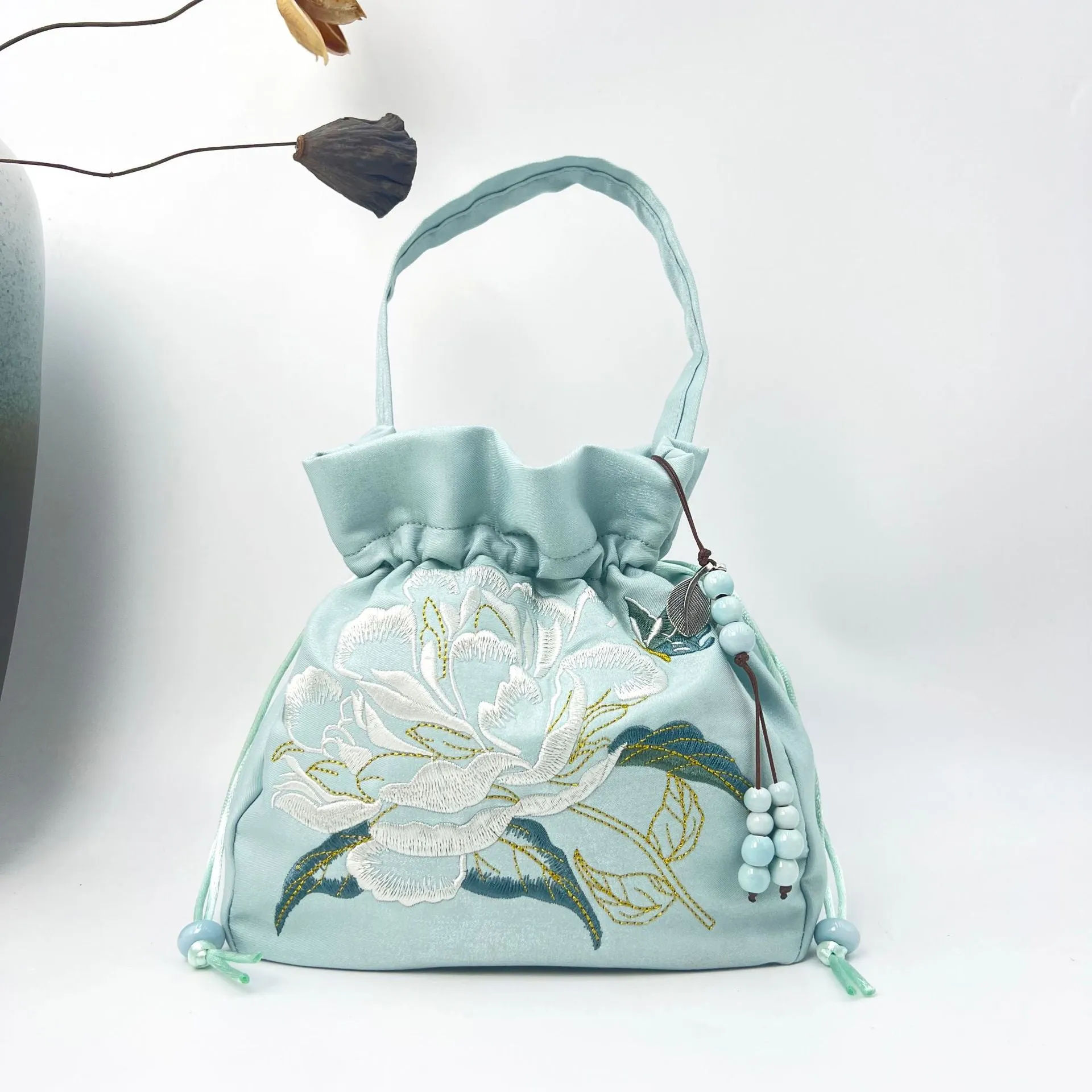 With Embroidered Han Chinese Clothing Antiquity Artistic Handbags