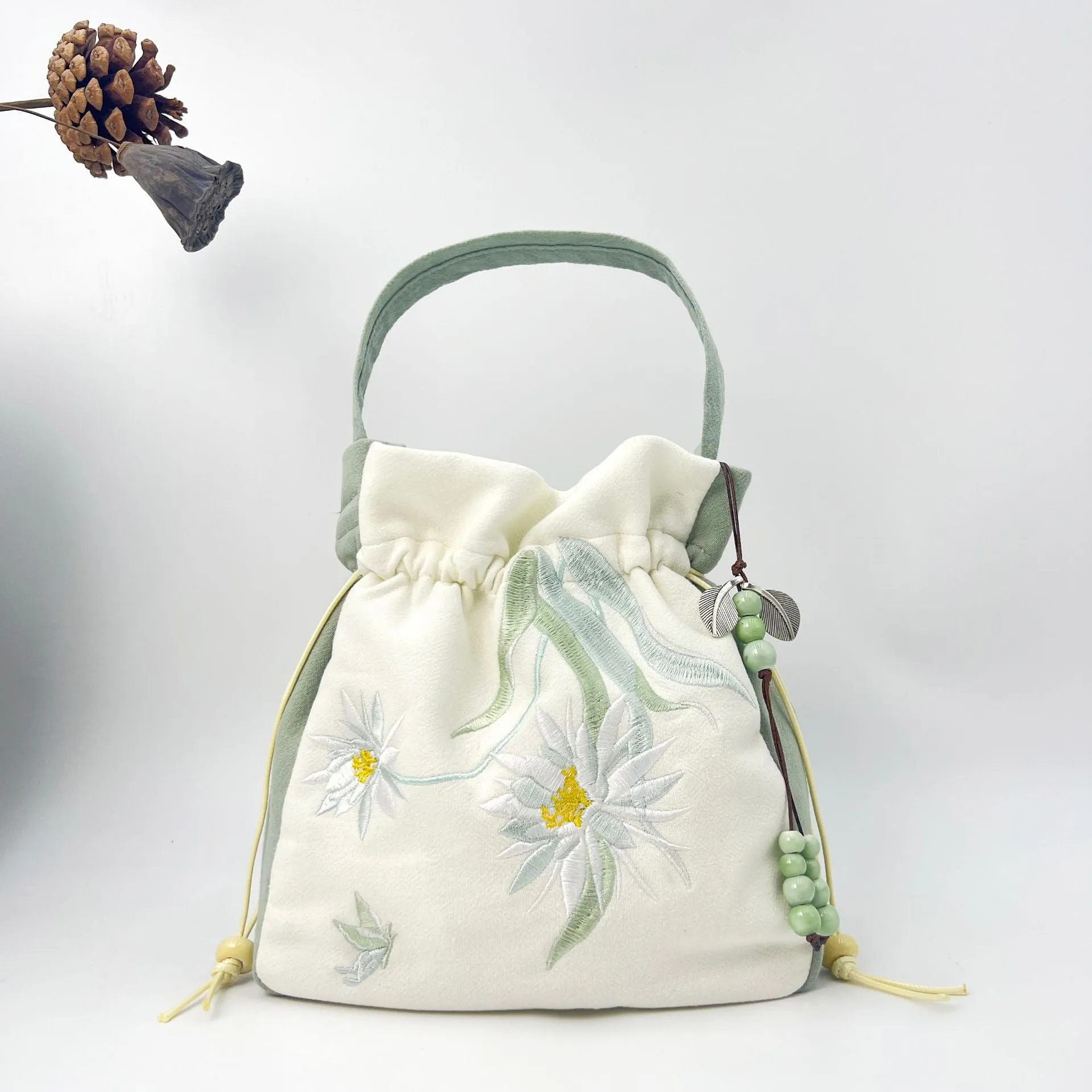 With Embroidered Han Chinese Clothing Antiquity Artistic Handbags