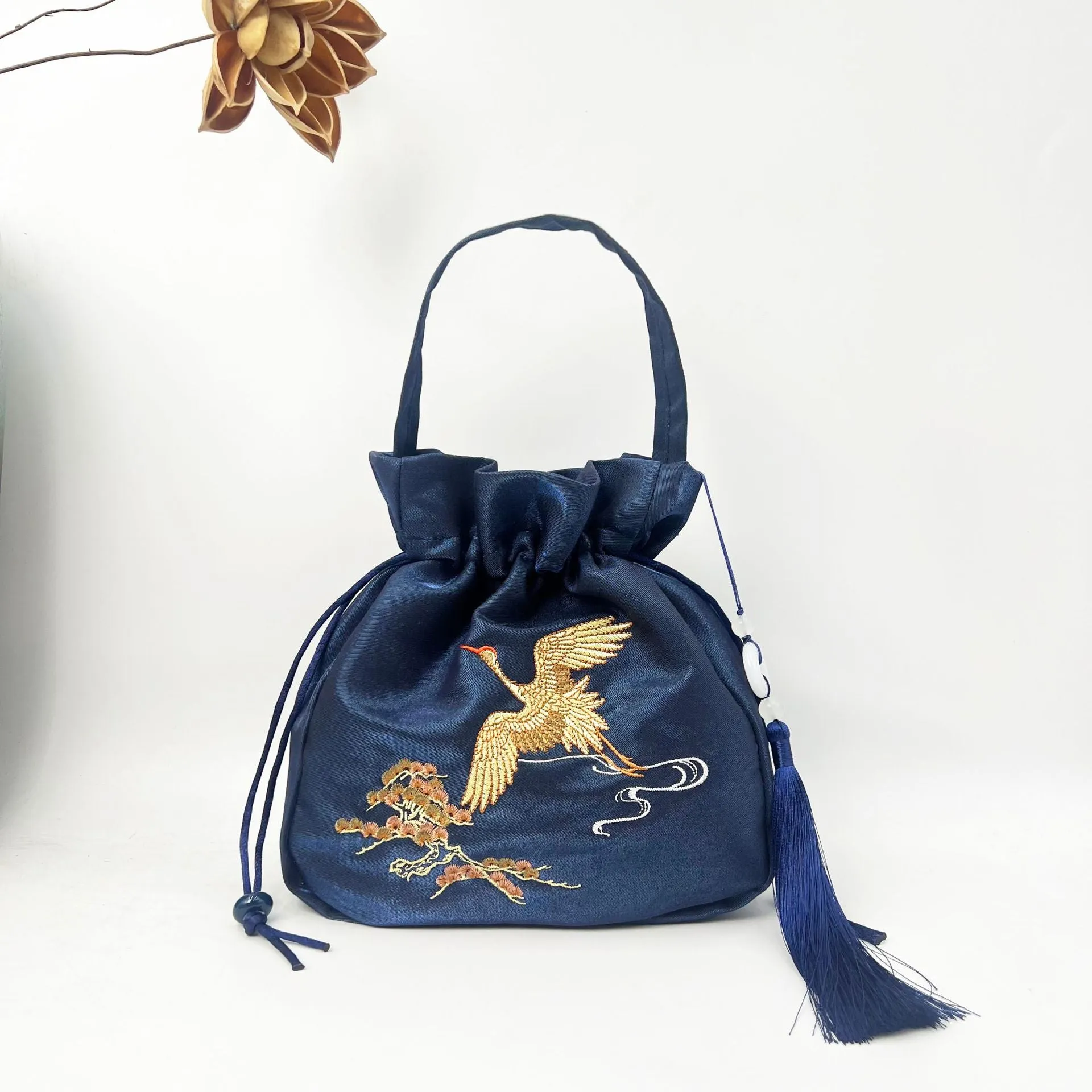 With Embroidered Han Chinese Clothing Antiquity Artistic Handbags