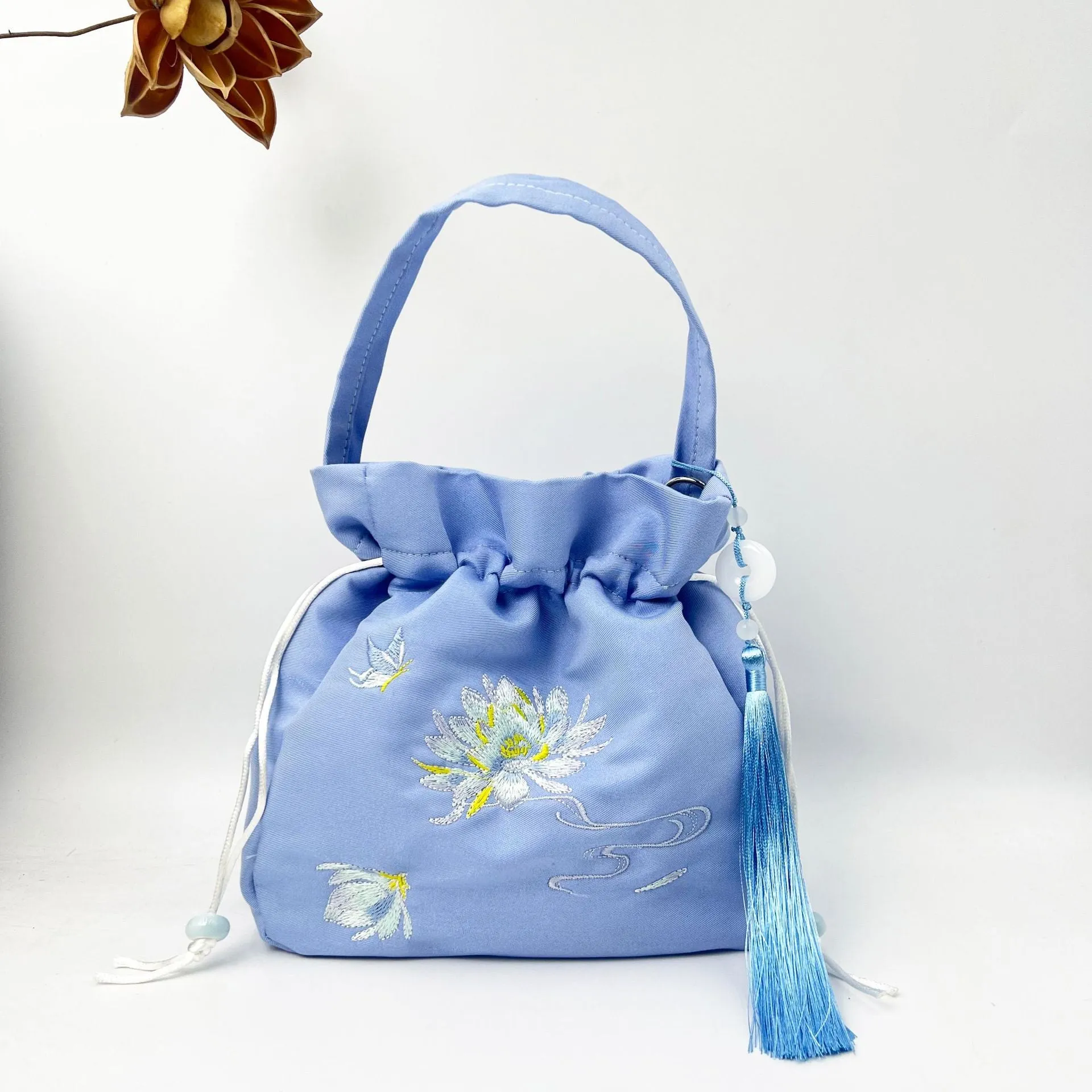 With Embroidered Han Chinese Clothing Antiquity Artistic Handbags