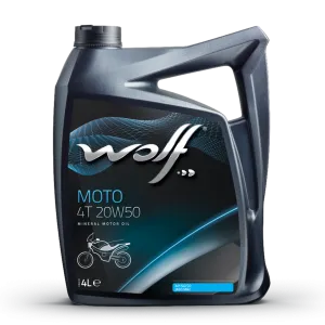 Wolf Moto 4T 20W50 - 4L
