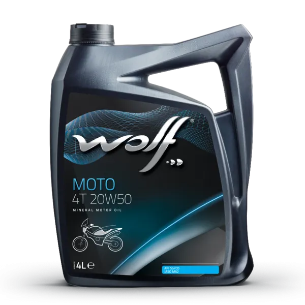 Wolf Moto 4T 20W50 - 4L