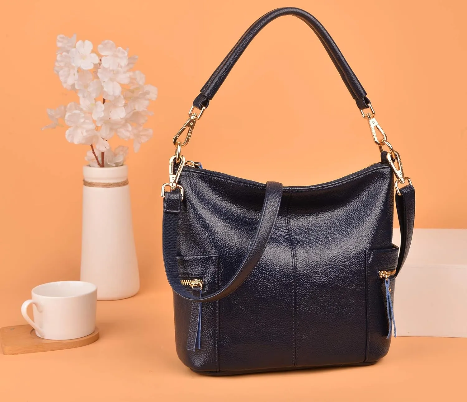Women Clacssic Tote Bag Fashion Handbag And Purses Lychee PU leather Shoulder Bag Top Handle Satchel
