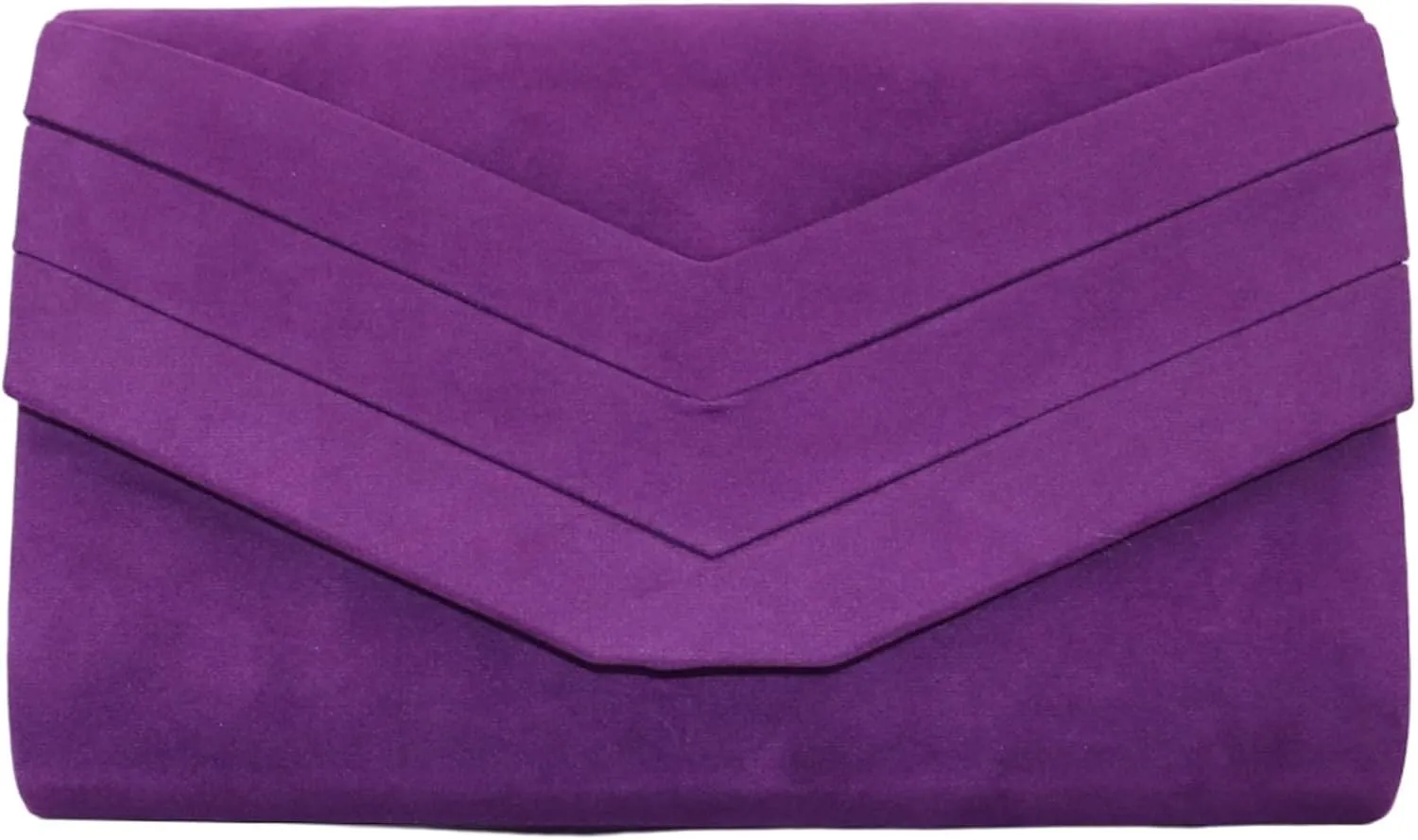Women Evening Bags Suede Envelope Flap Clutch Purses Handbag with Detachable Chain for Wedding Party Prom