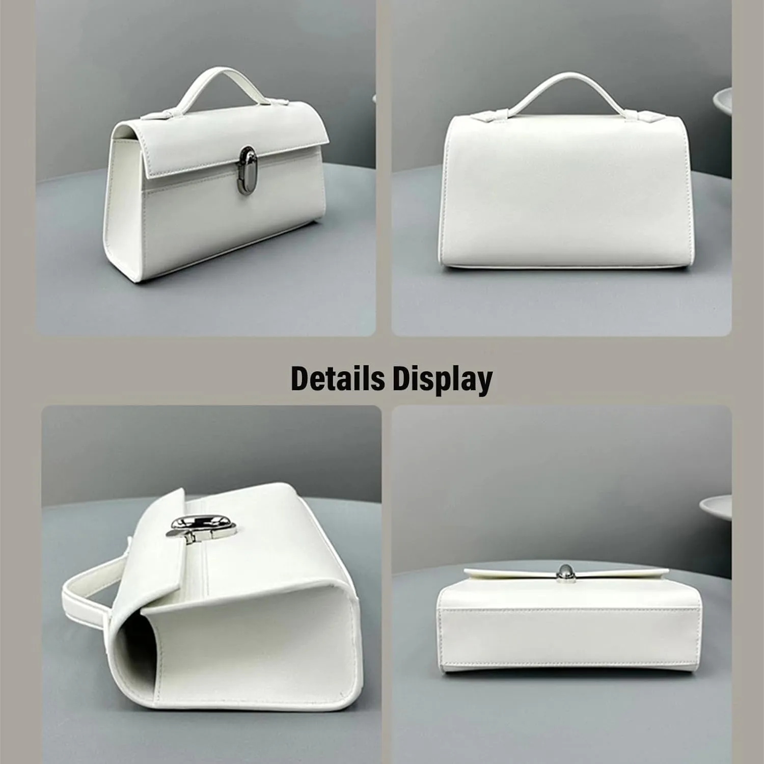Women' Genuine Leather Hand Bags Satchel Bag Top Handle Flap Handbag Designer Handbags For Women Clutch Purse Satchel