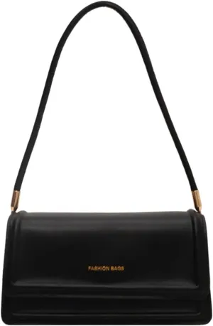 Women PU Leather Handbag Ladies Shoulder Messenger Bag Girls Crossbody Bags Clutch Purses Underarm Bag, One Color, One Size