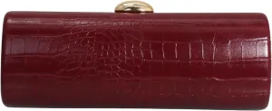 Women PU Leather Long Handbag Snake Skin Pattern Shoulder Clutch Bag Special Brown Casual Evening Purse Bag
