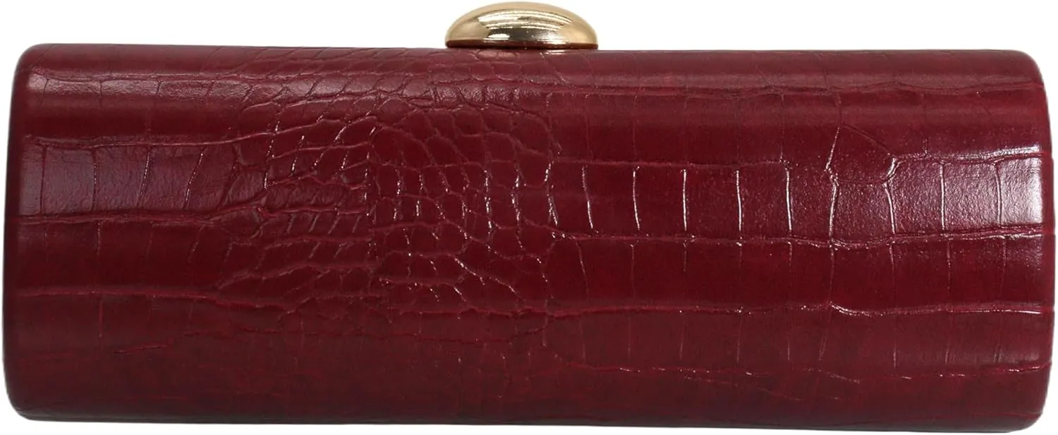 Women PU Leather Long Handbag Snake Skin Pattern Shoulder Clutch Bag Special Brown Casual Evening Purse Bag