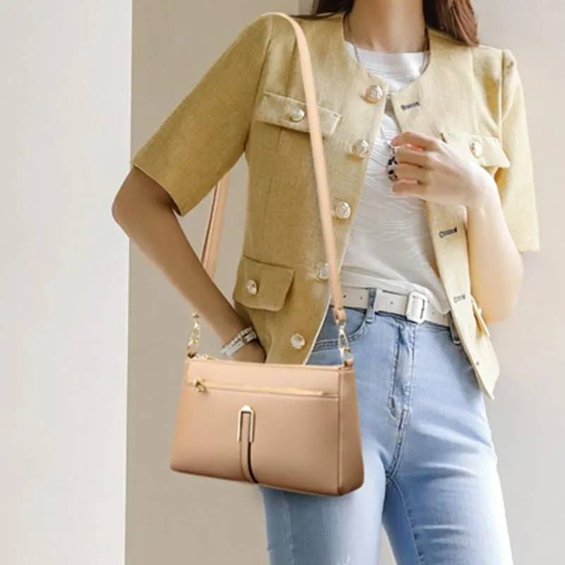 Women Shoulder Bags, Leather Casual Tote Bags For Woman Purses Ladies Luxury Designer Handbag Messenger Bag