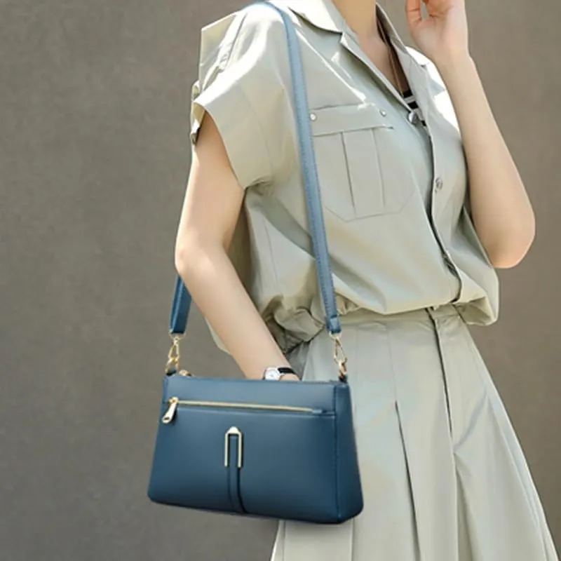 Women Shoulder Bags, Leather Casual Tote Bags For Woman Purses Ladies Luxury Designer Handbag Messenger Bag