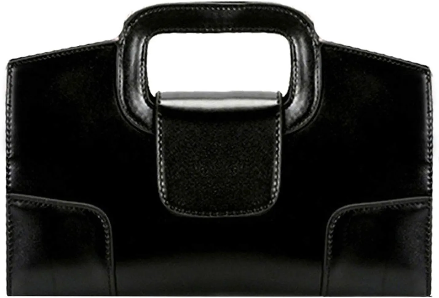 Women Vintage Flap Tote Top Handle Satchel Handbags PU Leather Clutch Purse Casual Messenger Chain Shoulder Crossbody Brown