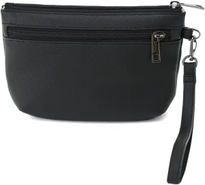 Women Zipper Wristlet Wallet with Coin Pocket