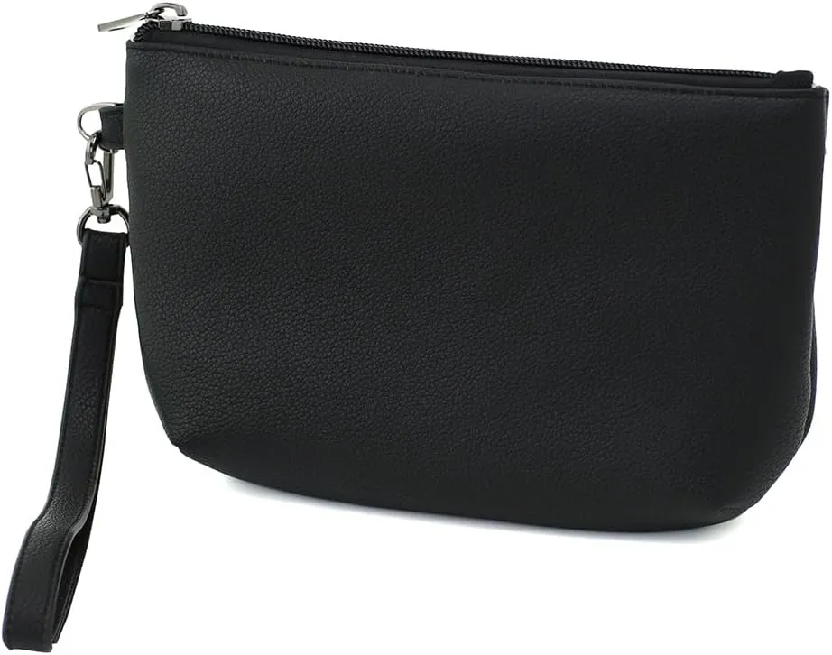 Women Zipper Wristlet Wallet with Coin Pocket