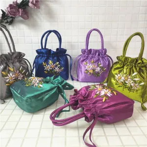 Women's Clutch Ethnic Style Embroidered Mummy Handbags