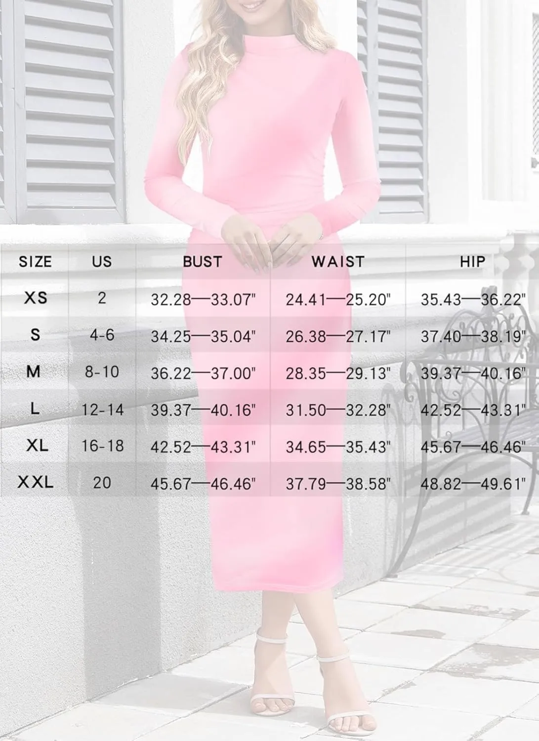 Women's Elegant Watercolor Print Ruched Bodycon Dresses Casual Long Sleeve Mock Neck Party Club Cocktail Midi Dress