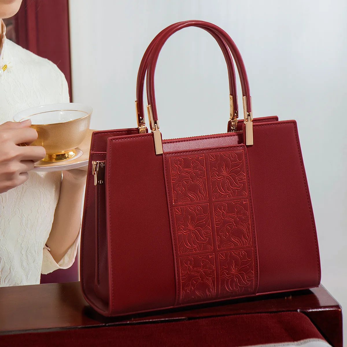 Women's Mother's Day To Give Mom Wedding Bridal High-grade Handbags
