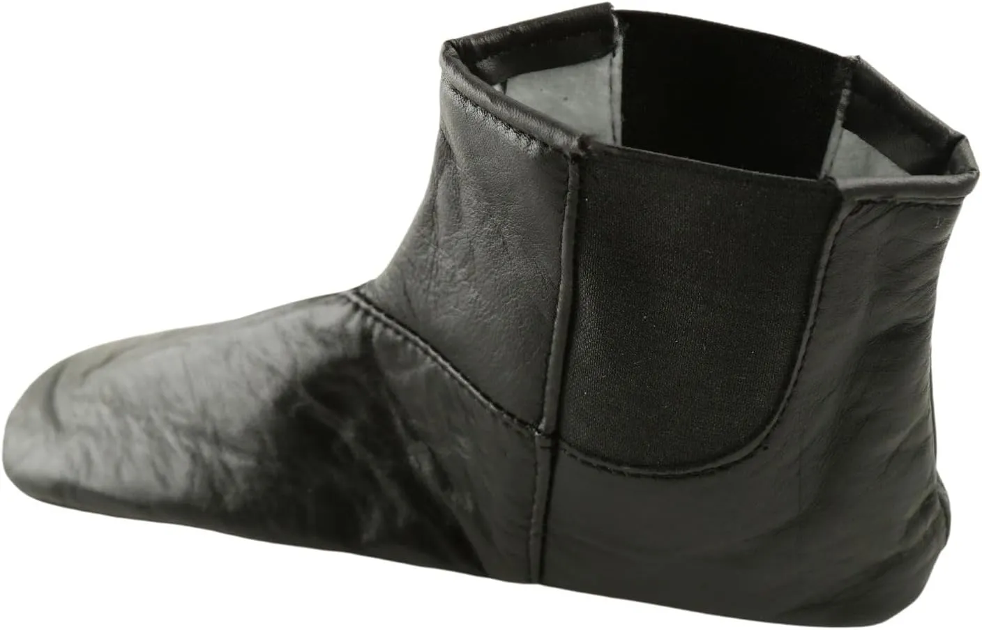 Womens Pull On Leather Khuffain Home Slippers Elastic Support Easy Wear Halal Sheep Skin Leather Socks Khuffs Hajj Umrah
