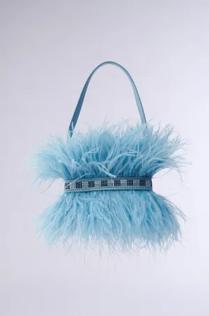 WORTH IT ALL FEATHER PURSE