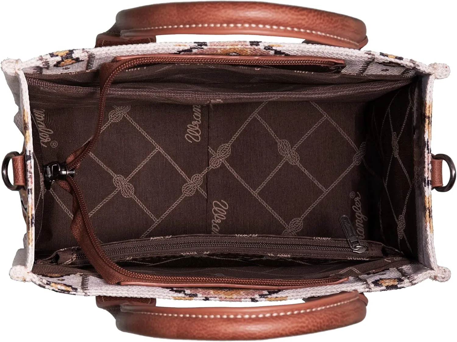 Wrangler Aztec Tote Bag for Women Boho Shoulder Purses and Handbags