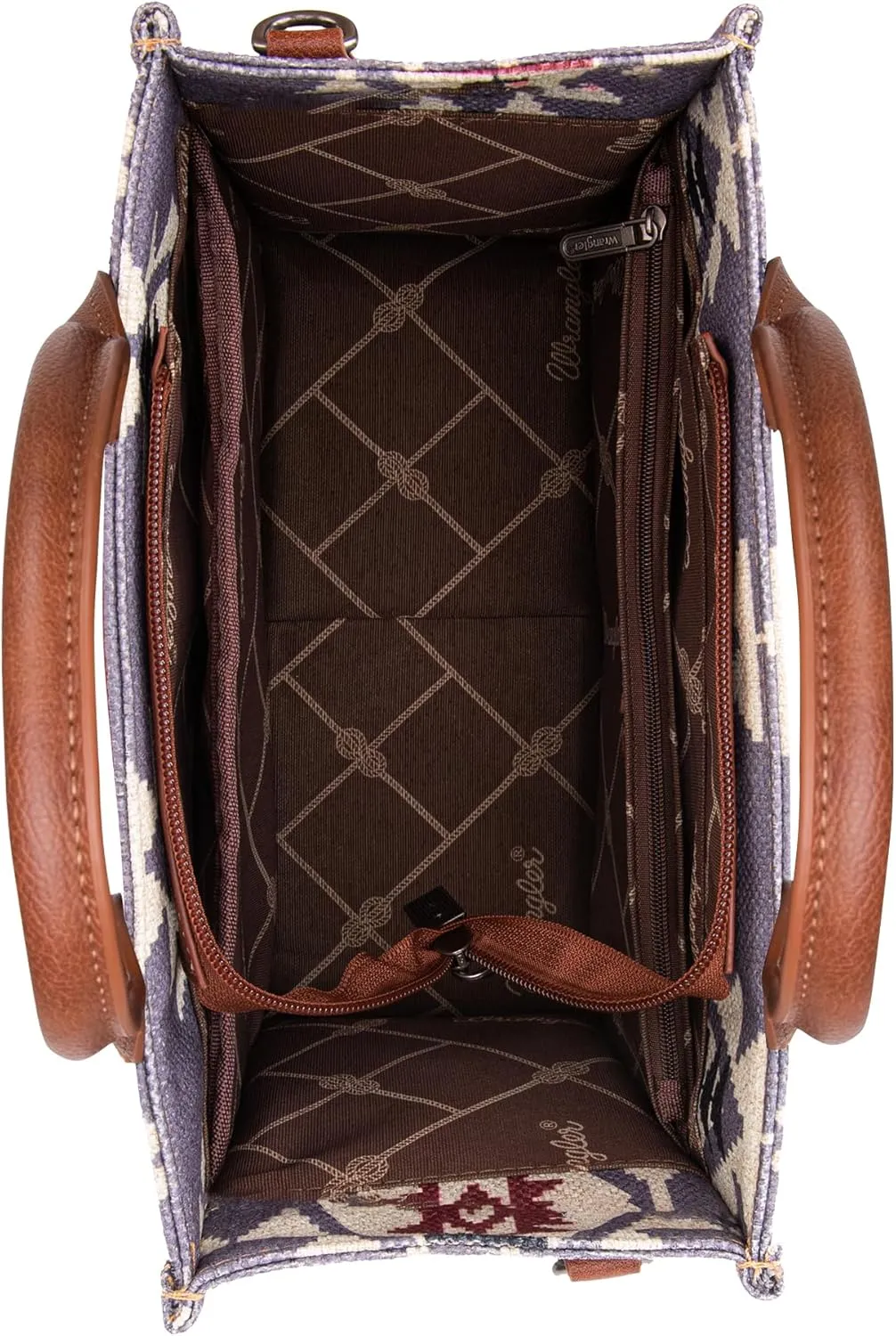 Wrangler Aztec Tote Bag for Women Boho Shoulder Purses and Handbags