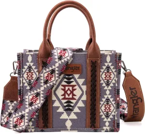 Wrangler Aztec Tote Bag for Women Boho Shoulder Purses and Handbags