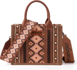 Wrangler Aztec Tote Bag for Women Boho Shoulder Purses and Handbags