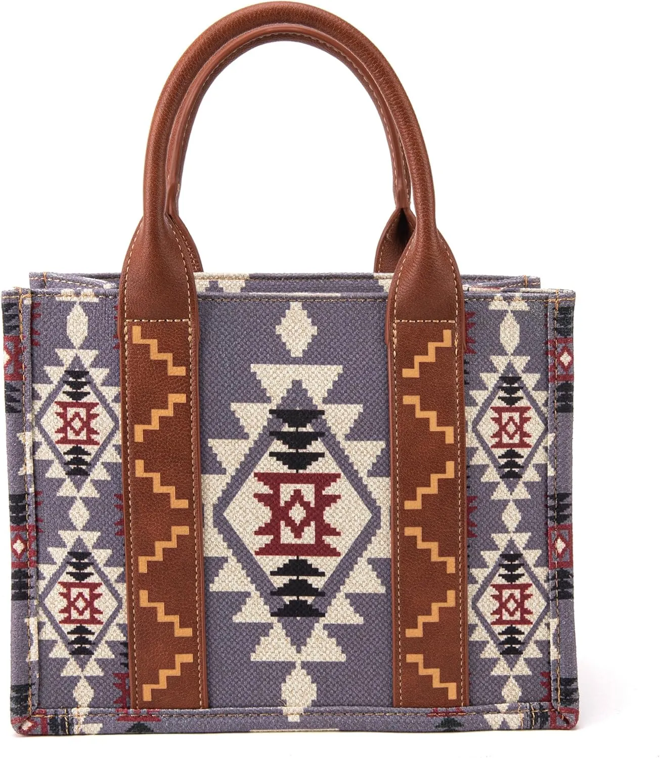 Wrangler Aztec Tote Bag for Women Boho Shoulder Purses and Handbags