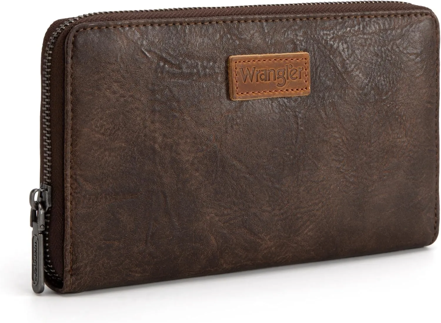 Wrangler Womens Wallet Wristlet Long Purse Designer Clutch Large Capacity Credit Card Holder for Women Men