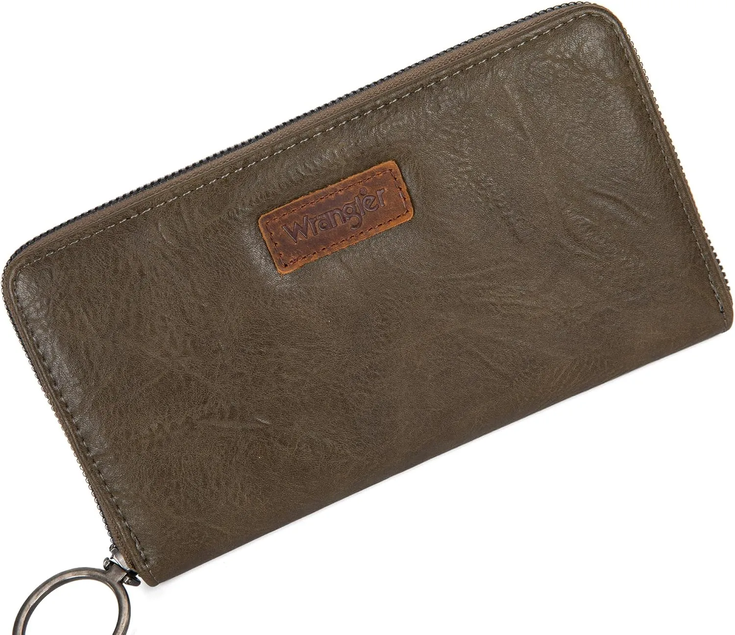 Wrangler Womens Wallet Wristlet Long Purse Designer Clutch Large Capacity Credit Card Holder for Women Men