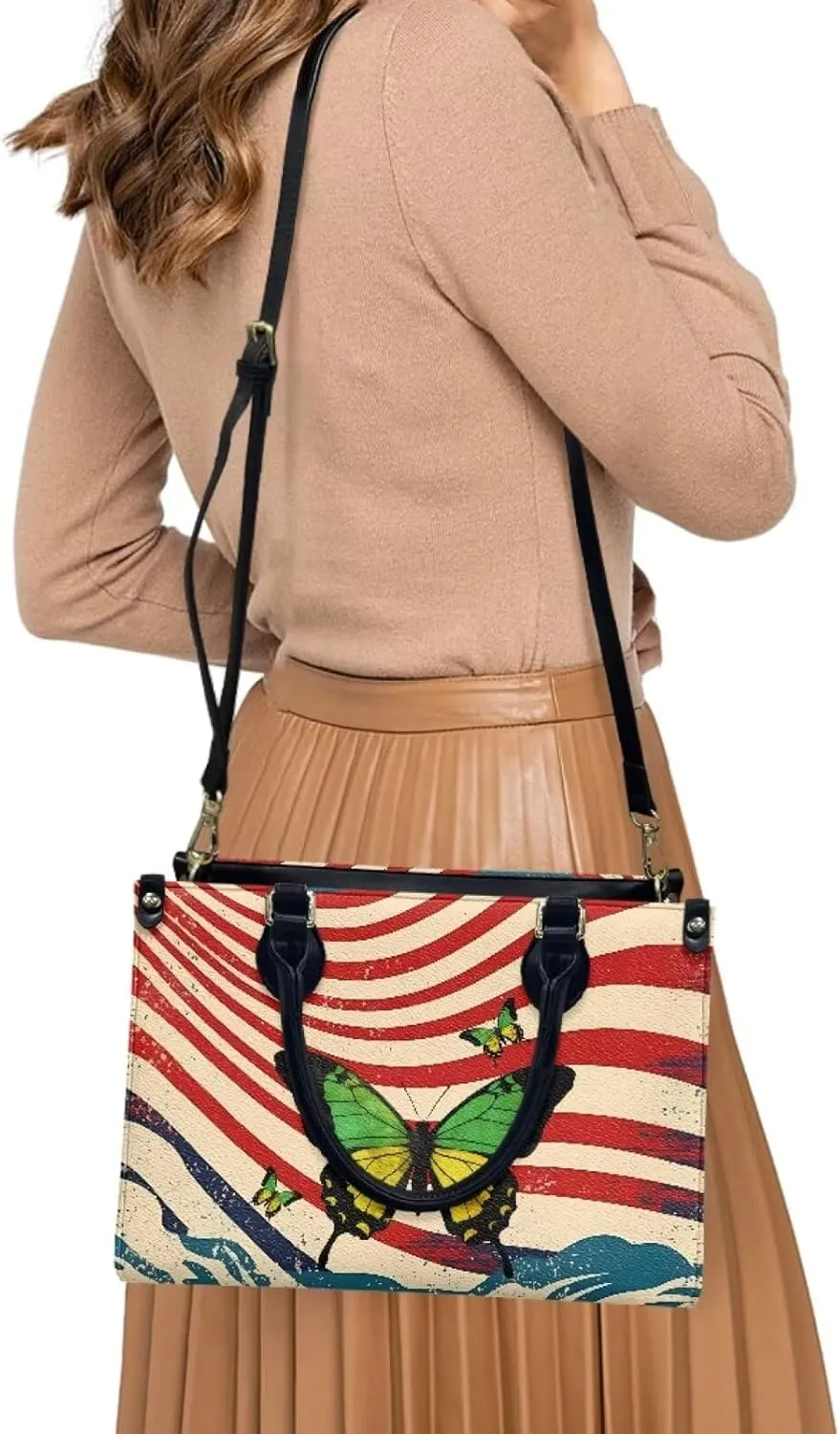 XOTOFIMOD Women Purses and Handbags Top Handle Satchel Wallet Shoulder Designer PU Leather Ladies Tote Bag Handbags for Women