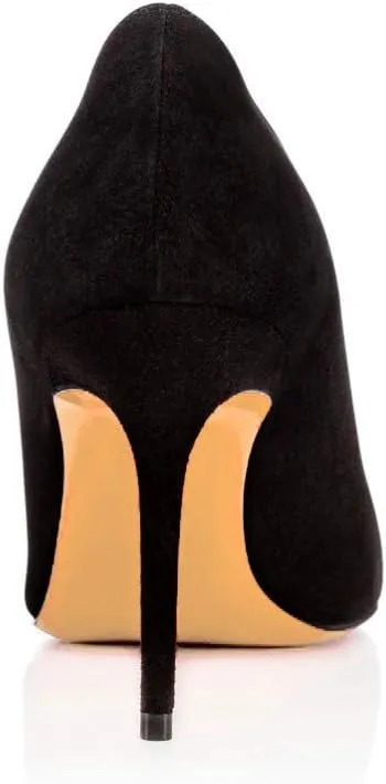 YODEKS Women's High Heel Pumps Pointed Toe Classic 85mm Stiletto Heels Patent Party Dress Shoes