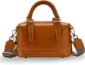 Yonami Women's Genuine Leather Crossbody Bag - Compact & Lightweight Designer Handbags