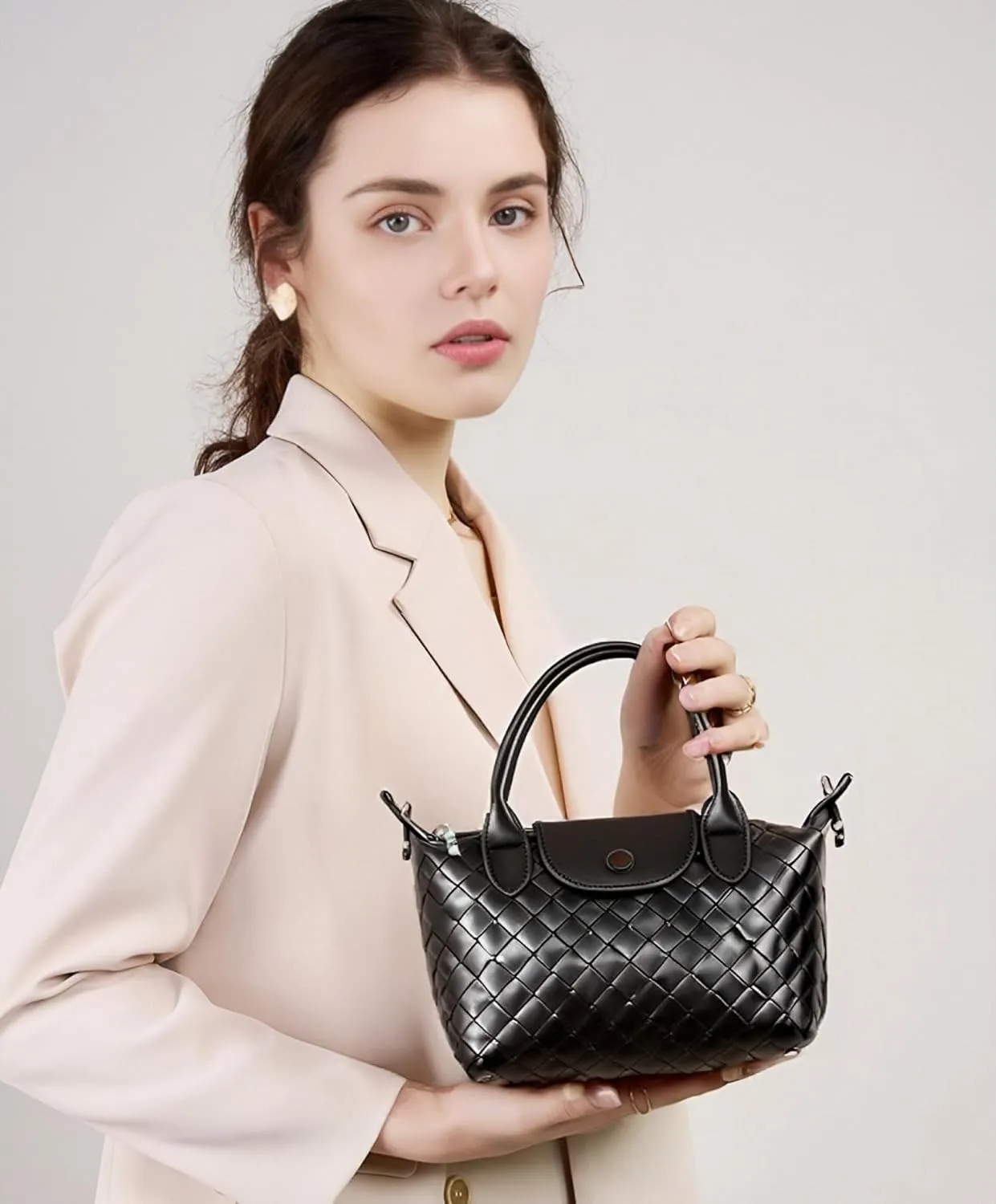 YXBQueen Crossbody Bags for Women Cute Hobo Purses and Handbags Woven Bag With Removable Strap