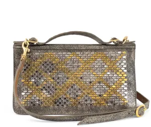 Zena Snake Clutch- Messenger
